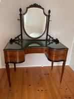 Antieke, verfijnde mahonie kaptafel, Huis en Inrichting, Tafels | Kaptafels, Ophalen, Gebruikt, Elegant en verfijnd, 100 tot 150 cm