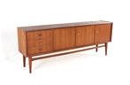 Bartels sideboard dressoir vintage tv meubel gratis bezorgin, Huis en Inrichting, Kasten | Dressoirs, -, -, Teakhout, Ophalen of Verzenden