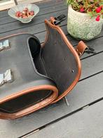 Leren Bagagedrager Koffer Oldtimer Brommer, Ophalen, Gebruikt