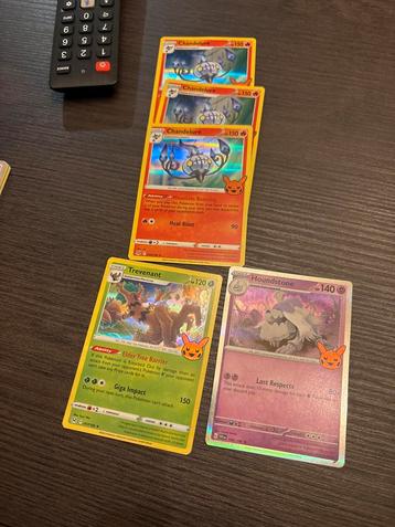 Pokémon Halloween Kaarten - Mint Conditie beschikbaar voor biedingen