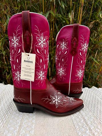 Bootstock western boots cowboy laarzen rood 40 beschikbaar voor biedingen