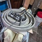Grote houten/metaal etagere., Huis en Inrichting, Woonaccessoires | Etagères, Ophalen, Gebruikt