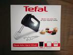 Tefal Quick Mix Handmixer - HT3108 - 300W - Zwart, Minder dan 1 liter, Ophalen of Verzenden, Zo goed als nieuw, 3 snelheden of meer