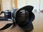 Nikon F60 met Tamron 28-200 lens met zonnekap en lensdop., Ophalen of Verzenden, Gebruikt, Spiegelreflex, Nikon