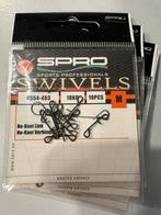 20 verpakkingen met spro knotless swivels  18 en 25 kilo, Watersport en Boten, Vianen, Spro, Overige typen, Nieuw