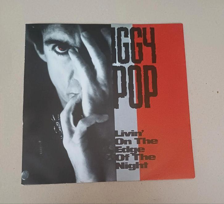 Iggy Pop  - Livin' On The Edge Of The Night/The Passenger, Cd's en Dvd's, Vinyl Singles, Zo goed als nieuw, Single, Pop, 7 inch