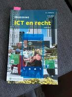 ICT en recht - Studieboek, Ophalen of Verzenden, Gamma, Gelezen, HBO