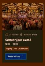 Zaterdag Brauhaus Brand - oktoberfeest, Eén persoon