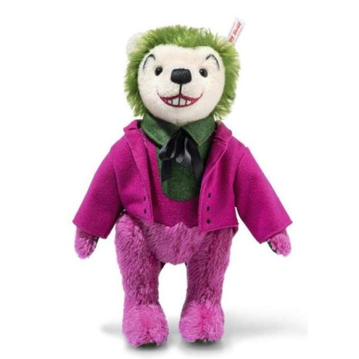 2025 Steiff 356292 Batman, the Joker, 30cm, Verzamelen, Beren en Cherished Teddies, Nieuw, Stoffen beer, Steiff, Ophalen of Verzenden
