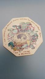 Mooi achthoekig blikje Edith Holden, natuur, Ophalen of Verzenden, 50 tot 100 cm, Minder dan 50 cm, Minder dan 50 cm