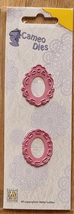 Cameo Dies medium 2 vintage oval frames CAD004, Ophalen of Verzenden, Nieuw, Overige thema's, Pons of Mal