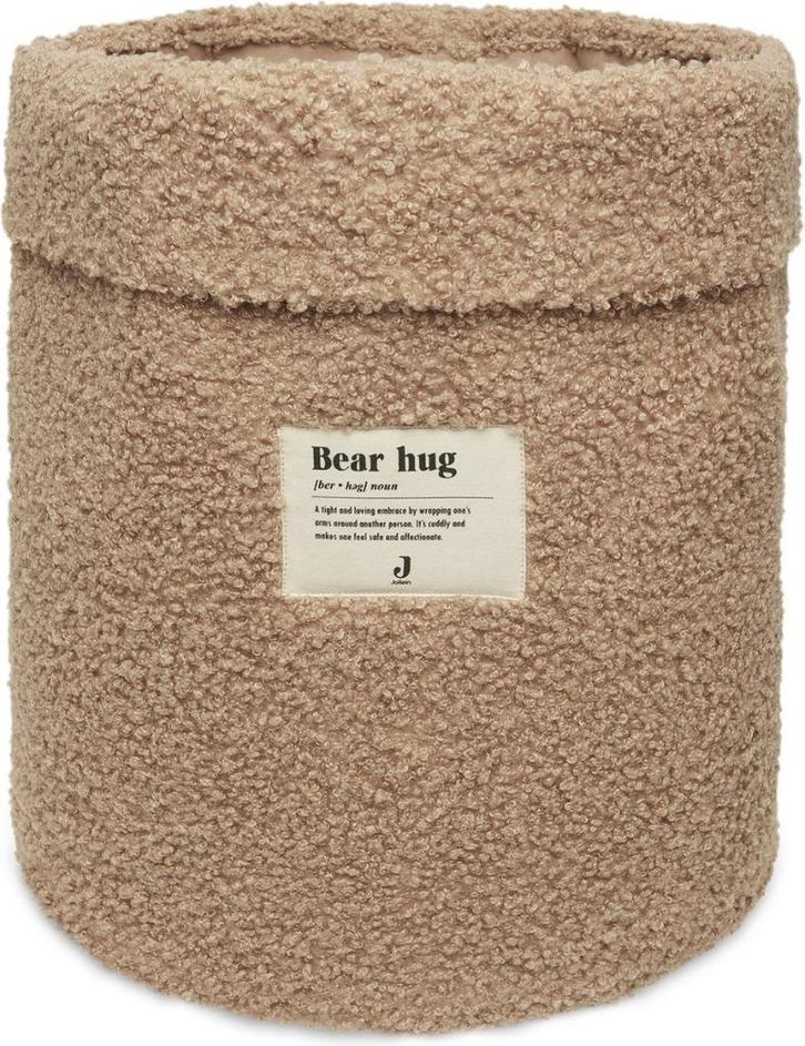 Opbergmand Speelgoedmand Boucle Biscuit Jollein, Kinderen en Baby's, Kinderkamer | Inrichting en Decoratie, Nieuw, Overige typen