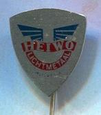 Carrosseriefabriek Heiwo - Wolvega blik speldje ( P_207 ), Verzenden, Zo goed als nieuw, Merk, Speldje of Pin