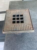 Vloerput gietijzer + kunststof, Tuin en Terras, Terrasdelen en Vlonders, Ophalen, Kunststof