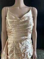 Lange Feestjurk, galajurk, maat 38/40/42, Kleding | Dames, Gelegenheidskleding, Maat 38/40 (M), Overige typen, Beige, Nieuw