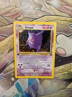 Gengar Engels First Edition Holo Fossil 1999 Wotc, Ophalen of Verzenden, Gebruikt, Losse kaart, Foil