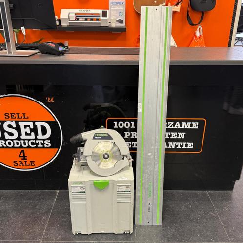 Festool HK 85 EB-Plus Handcirkelzaag Inc Geleider, Doe-het-zelf en Verbouw, Gereedschap | Handgereedschap, Zo goed als nieuw