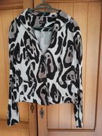 Blazer jasje van Moq maat 42 travelstof ., Kleding | Dames, Verzenden, Zwart, Maat 42/44 (L), Moq