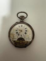 Hebdomas 8 dagen antiek zakhorloge, Sieraden, Tassen en Uiterlijk, Horloges | Antiek, Ophalen of Verzenden, Overige merken