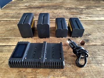 Nitecore NP-F750 & NP-F790 + USN3 PRO beschikbaar voor biedingen