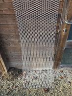 Strekmetaal Inox 3mm, verschillende afmetingen, Doe-het-zelf en Verbouw, Metalen, Ophalen, Nieuw, Overige metalen