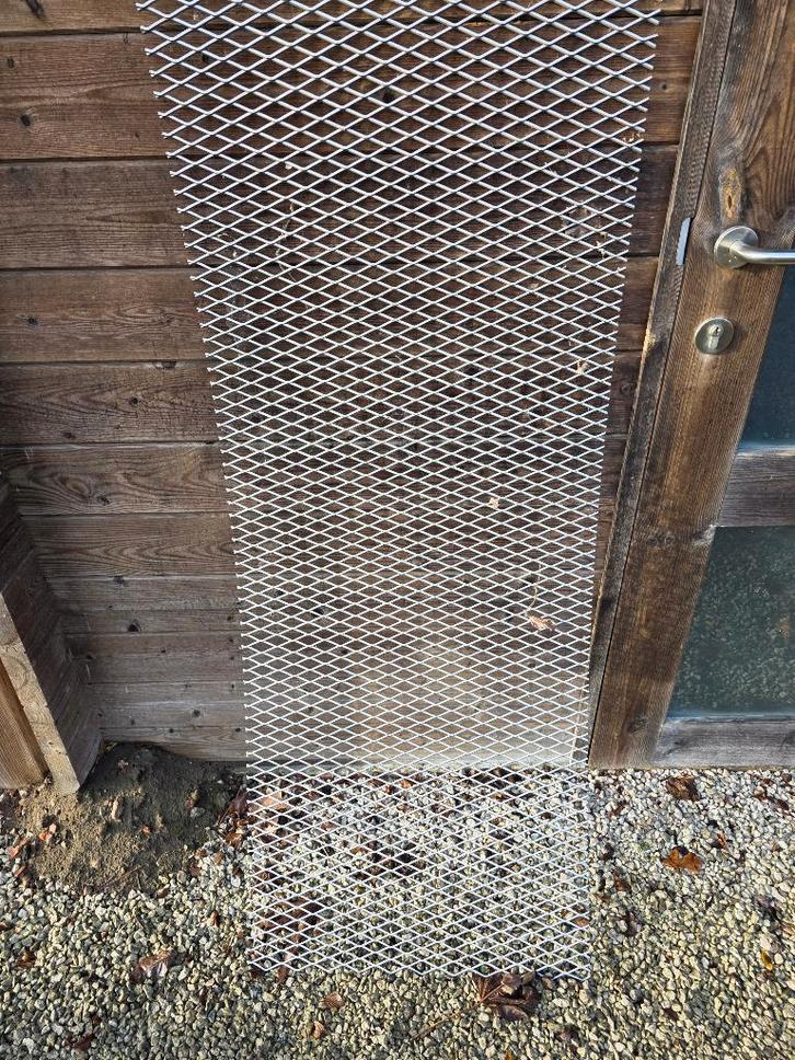 Strekmetaal Inox 3mm, verschillende afmetingen, Doe-het-zelf en Verbouw, Metalen, Nieuw, Overige metalen, Ophalen