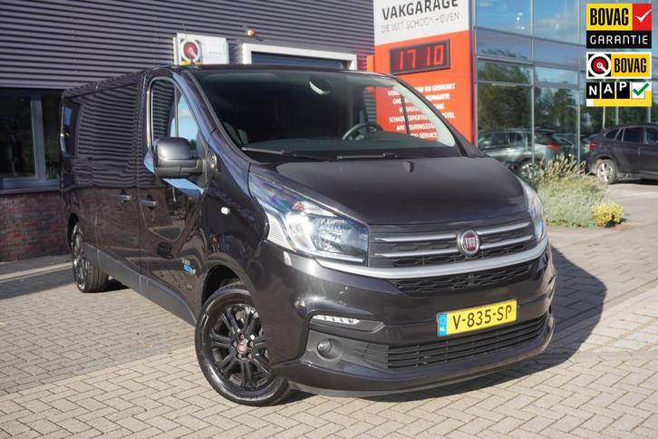 Fiat Talento 1.6 MJ EcoJet L2H1 DC SX / Parkeercamera / Blue, Auto's, Bestelauto's, Te koop, ABS, Achteruitrijcamera, Airconditioning