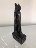 Zwart Egyptisch beeldje van Anubis 14 cm hoog, Ophalen of Verzenden
