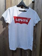 Levi's t shirt, Kleding | Dames, T-shirts, Ophalen of Verzenden, Wit, Zo goed als nieuw, Korte mouw