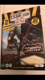Escape room The game duo pack, Hobby en Vrije tijd, Gezelschapsspellen | Bordspellen, Ophalen of Verzenden, Zo goed als nieuw