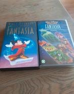 Disney Fantasia en Fantasia 2000 videoband., Alle leeftijden, Ophalen of Verzenden, Gebruikt, Tekenfilms en Animatie