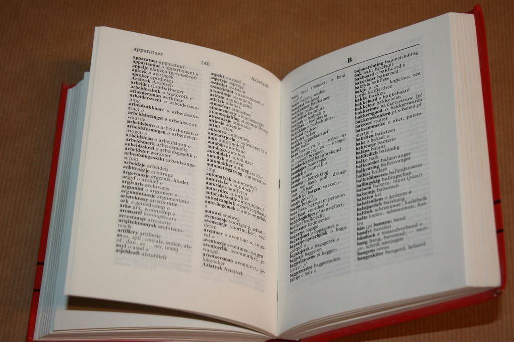 an Goor's klein Fries woordenboek., Boeken, Woordenboeken, Ophalen of Verzenden, Gelezen, Van Dale