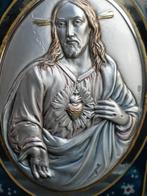 Plaquette Jezus Christus in zilver van Romagnoli by Giglio., Ophalen of Verzenden