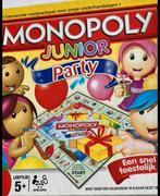 Te koop Monopoly Junior Party, Hobby en Vrije tijd, Gezelschapsspellen | Bordspellen, Ophalen of Verzenden, Zo goed als nieuw