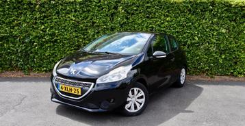 Peugeot 208 1.0 VTI 50KW/68PK 3-D 2014 Zwart beschikbaar voor biedingen
