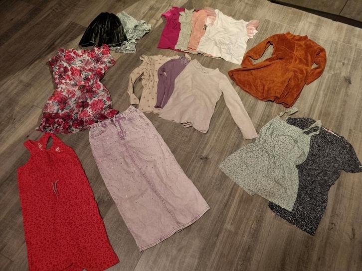 Net kledingpakket. Meisje. 122/128. Voorjaar, Kinderen en Baby's, Kinderkleding | Kinder-kledingpakketten, Zo goed als nieuw, Maat 128