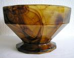 Cloud glass art deco kom / schaal Davidson & Co, Antiek en Kunst, Antiek | Glas en Kristal, Ophalen of Verzenden