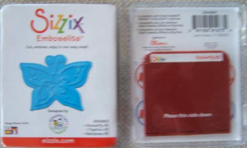 Sizzix embosslits , 12 verschillende , snijden en embossen, Hobby en Vrije tijd, Scrapbooking, Nieuw, Frame of Mal, Sizzix, Ophalen of Verzenden