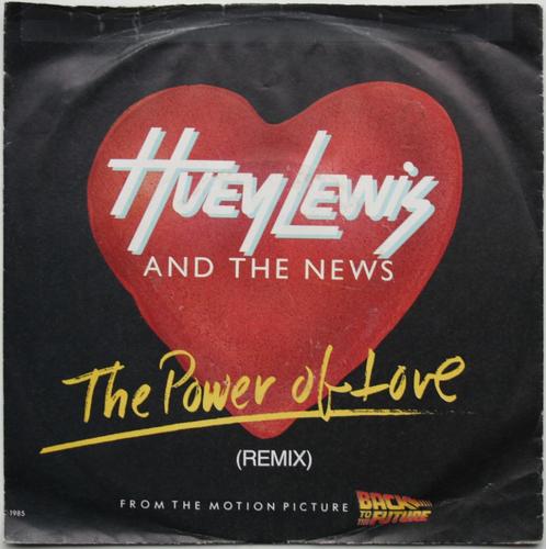 Huey Lewis and the News - The power of love (remix) (1985), Cd's en Dvd's, Vinyl Singles, Gebruikt, Single, Filmmuziek en Soundtracks