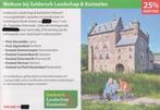 Geldersch Landschap & Kasteelen 25% korting. Postcodeloterij, Tickets en Kaartjes, Drie personen of meer, Kortingskaart