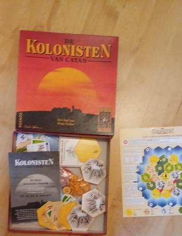 bordspel kleine doos basisspel Kolonisten van Catan houten s beschikbaar voor biedingen