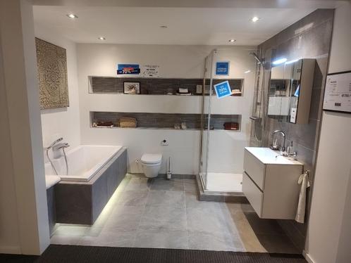Showroom model badkamer, Huis en Inrichting, Badkamer | Complete badkamers, Nieuw, Met bad, Met douche, Ophalen
