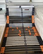 2 x 1 persoons lattenbodem, elektrisch verstelbaar., Gebruikt, 90 cm, Tweepersoons, Ophalen of Verzenden