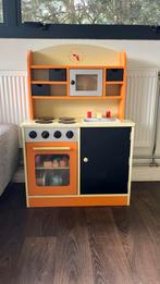 Houten Speelkeuken met Accessoires, Ophalen of Verzenden, Gebruikt, Hout, Speelkeuken
