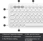 Logitech K380 - Compact Keyboard - Refurb, Computers en Software, Toetsenborden, Multimediatoetsen, Refurbished, Ophalen of Verzenden