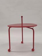 Vintage Ikea tafeltje Bogen Tord Bjorklund metalen tafel, Gebruikt, 50 tot 100 cm, Vintage Ikea Scandinavisch Zweeds design popart