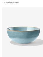 Servies Schaal Ø26cm Porto reactief glazuur blauw, Ophalen, Zo goed als nieuw, Rond, Schaal