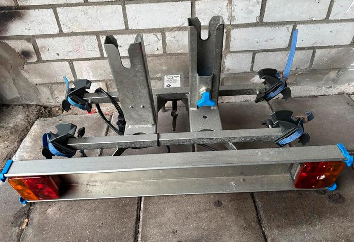 Twinny load, Auto diversen, Fietsendragers, Zo goed als nieuw, Trekhaakdrager, 2 fietsen, Brede banden, Ophalen of Verzenden