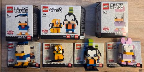 Vele Lego Brick'h'eadz Brickheadz Disney Pluto Goofy Donald, Kinderen en Baby's, Speelgoed | Duplo en Lego, Zo goed als nieuw