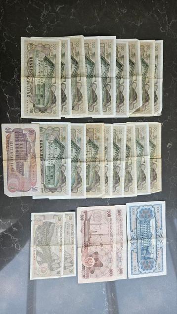 3790 Oostenrijkse Schilling Österreich geen euro beschikbaar voor biedingen